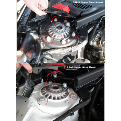 BMW 3-Series RWD (F30/F31/F34) 2012-16 MAXX Coilovers (3-Bolts w/ EDC)